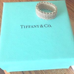 Authentic Tiffany & Co. Mesh Ring